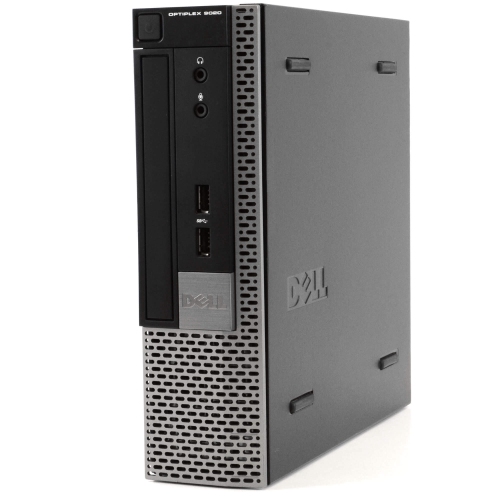 Refurbished - Dell 9020 Intel i5 4GB 240GB SSD Windows 10 Pro WiFi Ultra Small Form Factor PC