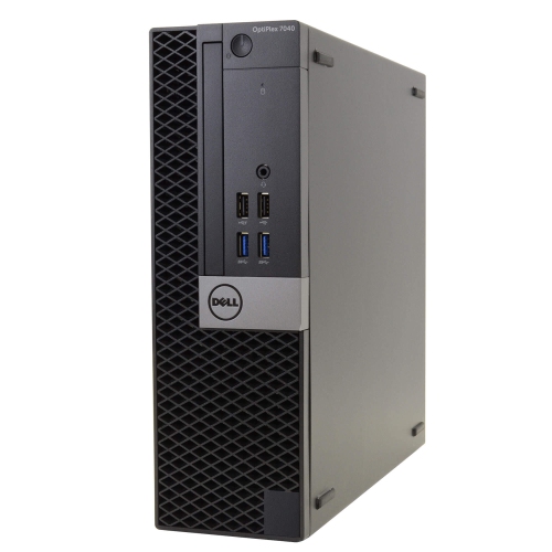 Dell 7040 Intel i5 8GB 1TB SSD Windows 10 Pro WiFi Desktop PC by DELL - Refurbished condition - Image 3