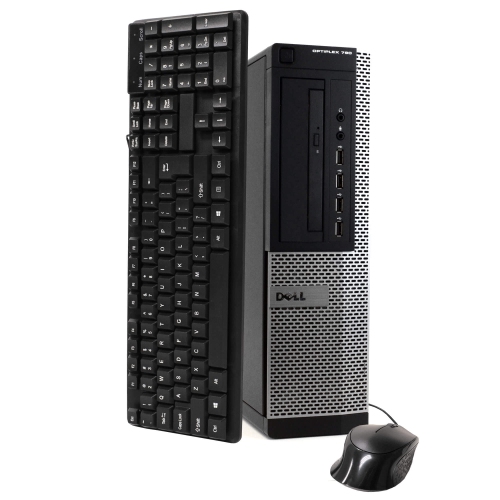 DELL  Refurbished (Good) - 790 Intel I5 8GB 1Tb HDD Windows 10 Pro Wifi Desktop PC