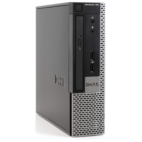 Refurbished - Dell 790 Intel i5 16GB 240GB SSD Windows 10 Home WiFi Ultra Small Form Factor PC