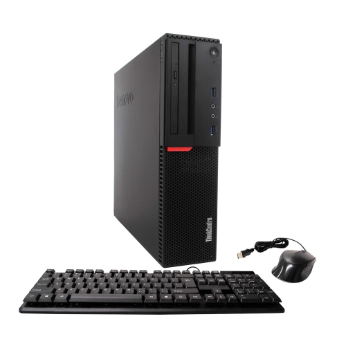 Lenovo M900 Intel i5 4GB 500GB HDD Windows 10 Pro WiFi Desktop PC by IBM - Refurbished condition - CA$149.99