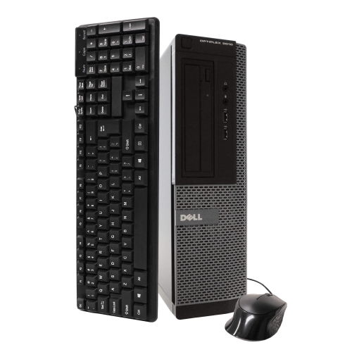 Dell OptiPlex 3010 Desktop - Intel Core i5, 4GB Memory, 250GB HDD, Win 10 Home + Wi-Fi by DELL - Refurbished condition - Image 3
