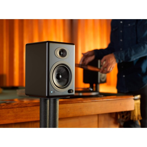 Audioengine A5+ Premium Powered Bookshelf Speakers - Black