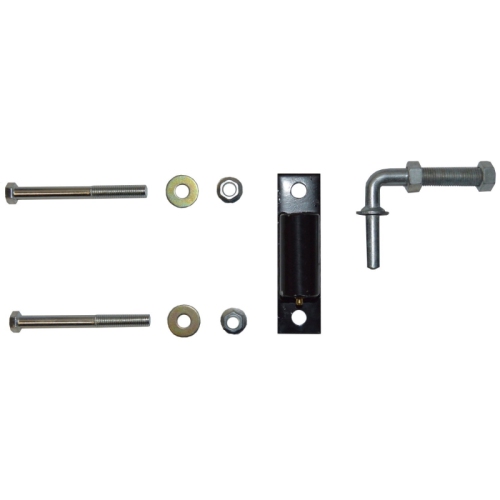 NEW ALEKO® 3/4" HEAVY DUTY HINGE J-BOLT FOR DRIVEWAY GATES IRON GATE