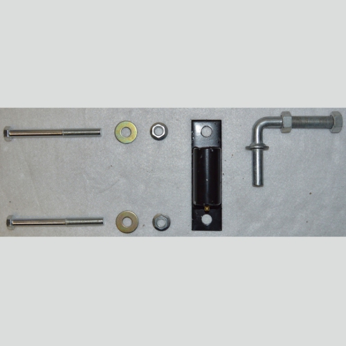 ALEKO® 5/8" HINGE J-BOLT FOR ALEKO DRIVEWAY GATES IRON GATE