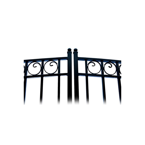 ALEKO DG18PARD Paris Style Ornamental Iron Wrought Dual 18' Driveway Gate