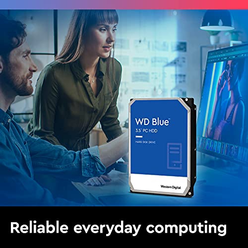 WD Blue 4TB 5400 RPM 256MB Cache SATA 6GB/s 3.5 Inch Desktop Hard