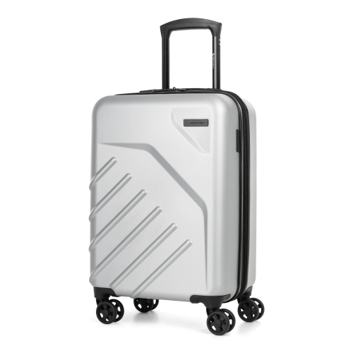 Swiss Mobility - Lga - Carry-On Hard Side Luggage - Silver