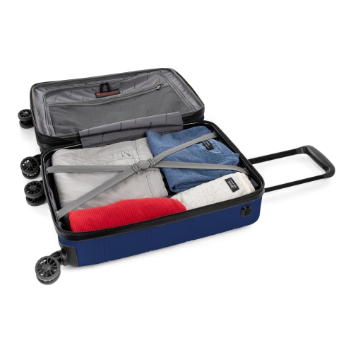 Swiss Mobility - Lax - Carry-On Hard Side Luggage - Blue