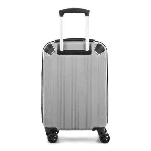Swiss Mobility - Pvg - Carry-On Hard Side Luggage - Silver