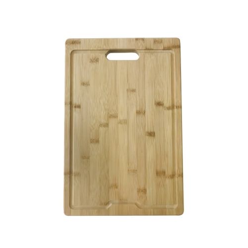 Large and Thick Bamboo Cutting Board with Juice Groove