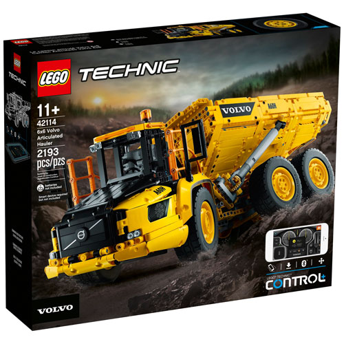 LEGO Technic : LEGO Technic : Le tombereau articulé Volvo 6x6 - 2193 pièces