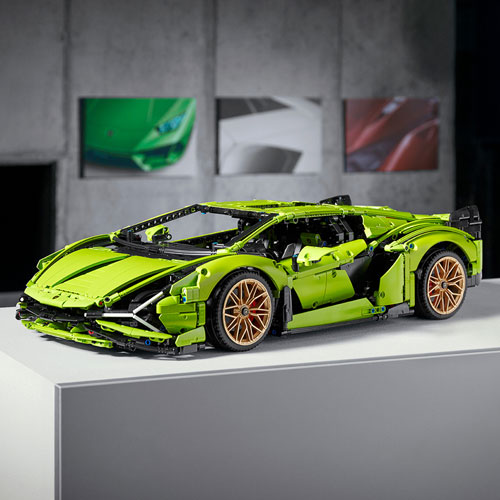 LEGO Technic: Lamborghini Sián FKP 37 (Hard to Find) - 3696 Pieces (42115)