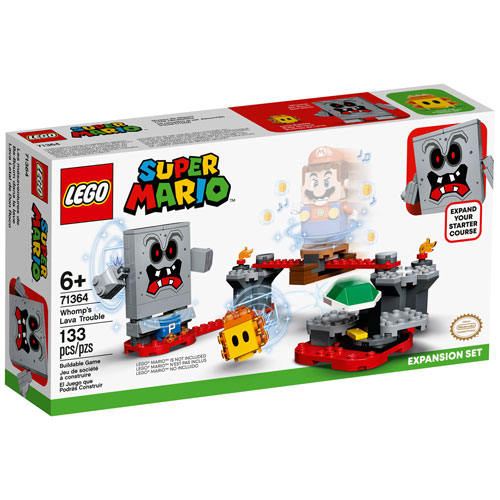 LEGO Super Mario: Whomp's Lava Trouble Expansion Set - 133 Pieces