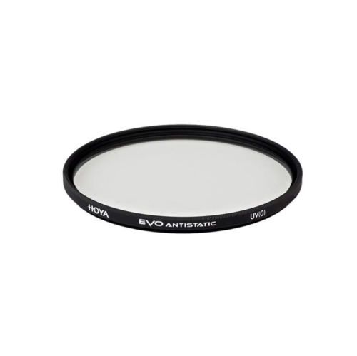 Hoya Evo Antistatic UV Filter - 62mm - Dust / Stain / Water Repellent, Low-Profile Filter Frame