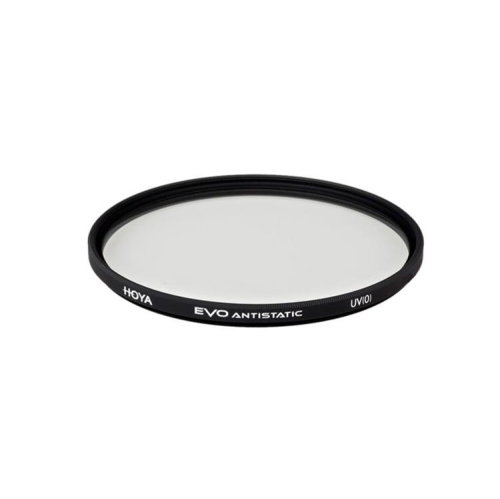 HOYA  Evo Antistatic Uv Filter - 77MM - Dust / Stain / Water Repellent, Low-Profile Filter Frame While I cannot say that this filter does anything other UV filters don't do, it certainly does work well and on the other hand, I have no reason to disbelieve the manufacturer's claims either