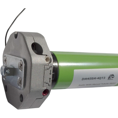 ALEKO DM45R AC Tubular Motor for Retractable Patio Awning With Remote