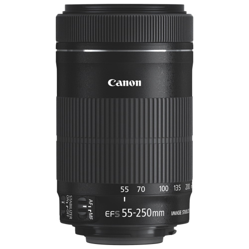 Canon EF-S 55-250mm f/4-5.6 IS STM Lens - Open Box