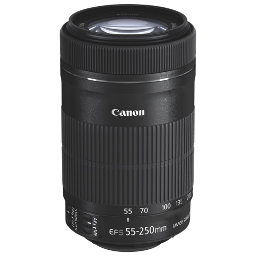 Canon EF-S 55-250mm f/4-5.6 IS STM Lens - Open Box