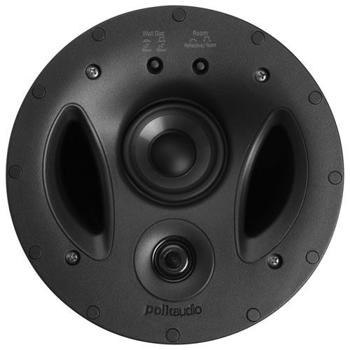 Image 1 de 3.. Polk Audio In-Ceiling Speaker - White - Single - Open Box