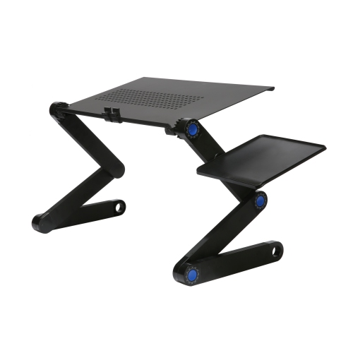 Stimula Lifestyle - Multifunctional Portable Foldable Laptop Bed Computer Personal Computer PC Apple MacBook Reading iPad Tablet Table - Black