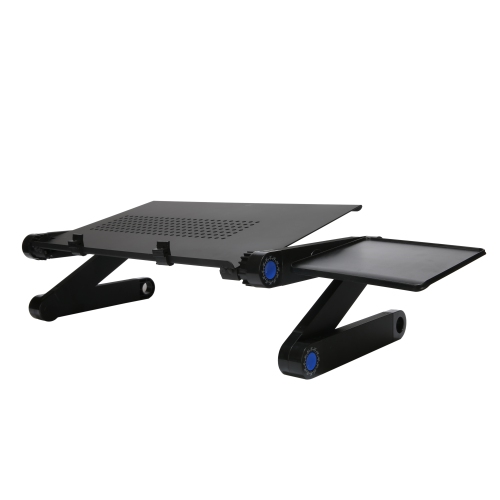 Stimula Lifestyle - Multifunctional Portable Foldable Laptop Bed Computer Personal Computer PC Apple MacBook Reading iPad Tablet Table - Black