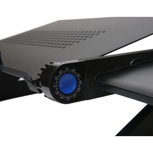 Stimula Lifestyle - Multifunctional Portable Foldable Laptop Bed Computer Personal Computer PC Apple MacBook Reading iPad Tablet Table - Black