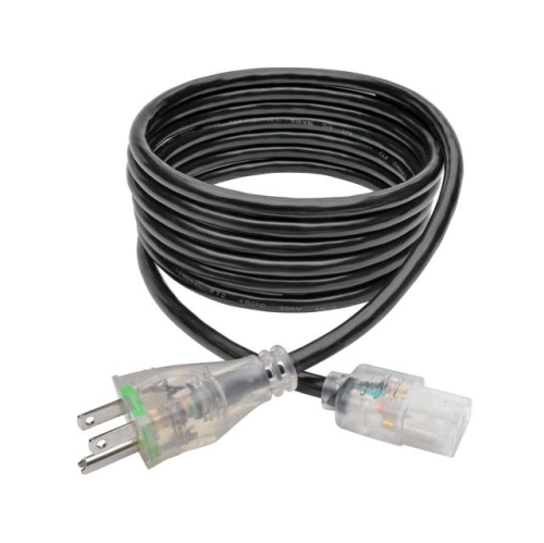 TRIPP LITE  Clear Plugs Nema 5-15P Iec-320-C13 10Ft (P006-010-Hg13Cl)