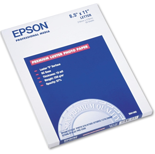 EPSON PAPER-PHOTO PREM LUSTER 11X16 50CT