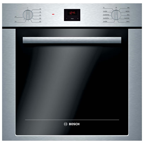 Bosch 24" 2.8 Cu. Ft. True Convection Electric Wall Oven - Stainless Steel