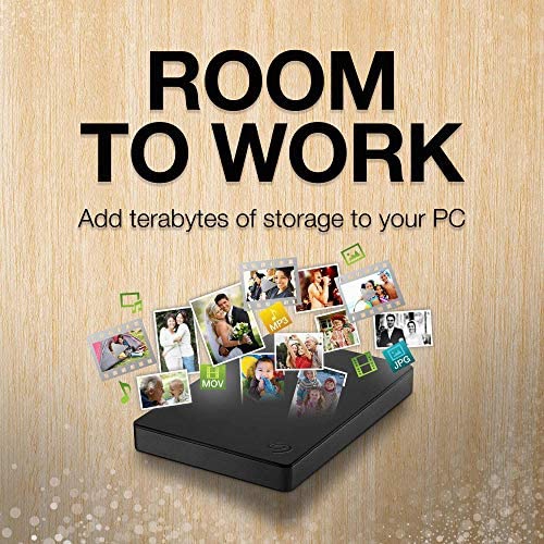 Seagate Portable 2TB External Hard Drive Portable HDD – USB 3.0 for PC Laptop and Mac