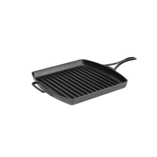 BlackLock 12" Cast Iron Square Grillpan