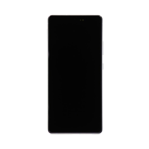 LCD Display Touch Screen Digitizer Assembly + Frame For Samsung Galaxy S10 Lite (SM-G770F) - Prism White by ESOURCE PARTS - Refurbished condition - Image 2