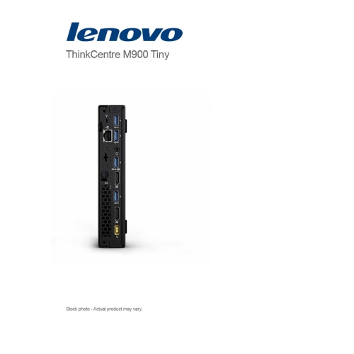 Refurbished - Lenovo ThinkCentre M900 TINY Core i5-6500T 2.50GHz, 16GB DDR4, 512GB SSD, WiFi/BT, WIN 10 PRO