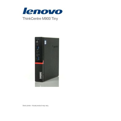 Refurbished - Lenovo ThinkCentre M900 TINY Core i5-6500T 2.50GHz, 32GB DDR4, 512GB SSD, WiFi/BT, WIN 10 PRO