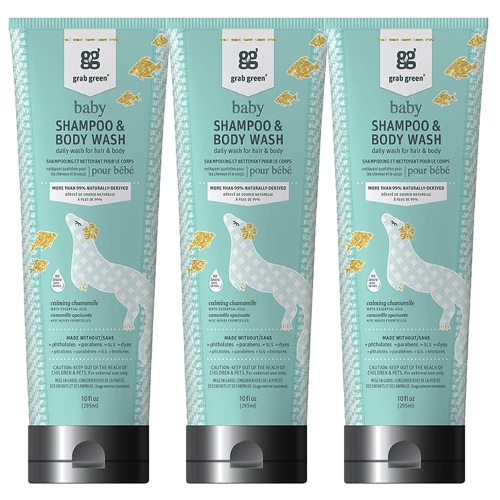 grab green baby shampoo