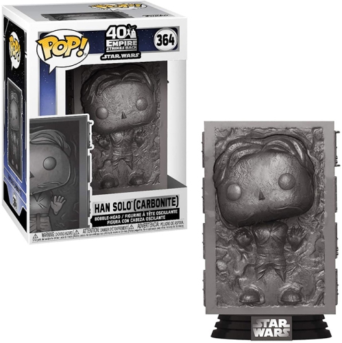 FUNKO  Pop Star Wars The Empire Strikes Back 3.75 Inch Action Figure - Han Solo Carbonite #364 Great price for a hard to find and great piece