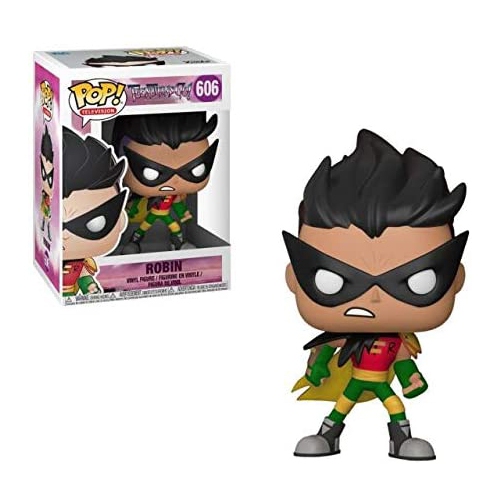 FUNKO  Pop Dc Heroes Teens Titants Go 3.75 Inch Action Figure - Robin #606
