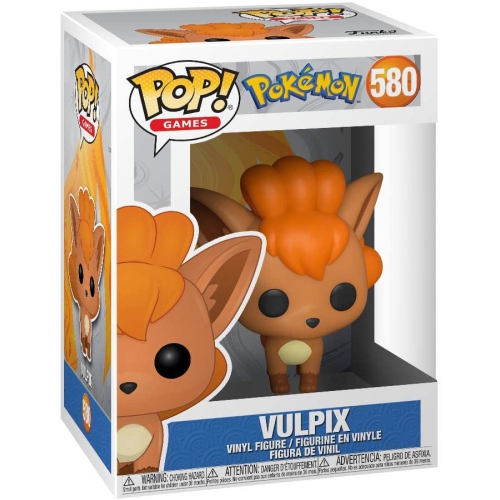 Pop Games Pokemon 3.75 Inch Action Figure - Vulpix #580