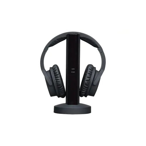 HEADRUSH  Hrf 801 2.4Ghz Over-Ear Wireless Headphones - - In Black