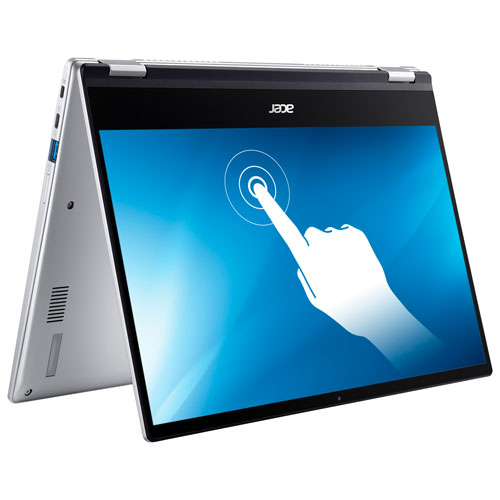 Chromebook Spin tactile 2-en-1 de 14 po Acer-Argenté