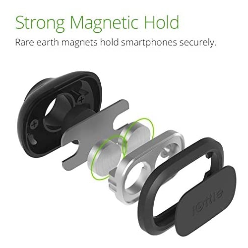 iOttie iTap 2 Magnetic Air Vent Car Mount Holder || Cradle for iPhone Xs Max R 8 Plus 7 Samsung Galaxy S10 E S9 S8 Plus