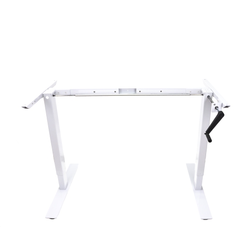 Standing Desk, Manual Crank Adjustable Height Sit-Stand Frame