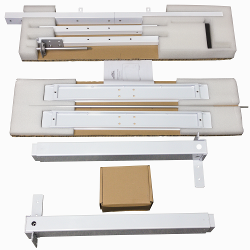 Standing Desk, Manual Crank Adjustable Height Sit-Stand Frame