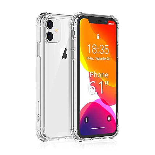 VBEST  Iphone 11 Clear Case, Bumper Case for Iphone 11, Thin And Durable Crystal Shockproof Protective Cover
