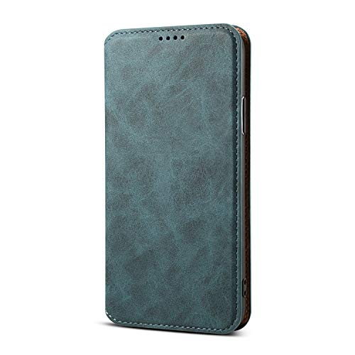 Case Cover Folio for Apple iPhone Xs Max 2018 6.5 Inch Leather,Blue Slim Full Protection ...