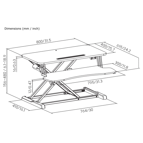 Uplite Electric 32x24 inch Standing Desk Converter | Motorized Sit Stand Desk Riser For Laptop and Monitor | Ergonomic Height Adjustable Workstation
