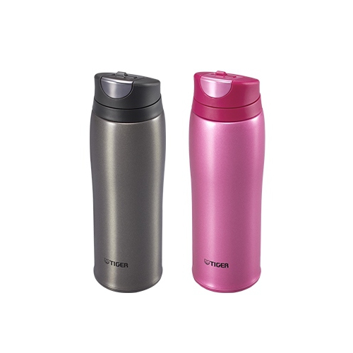 TIGER  Mcb-H048 Stainless Steel Bottle With One Push Lid, 16 OZ