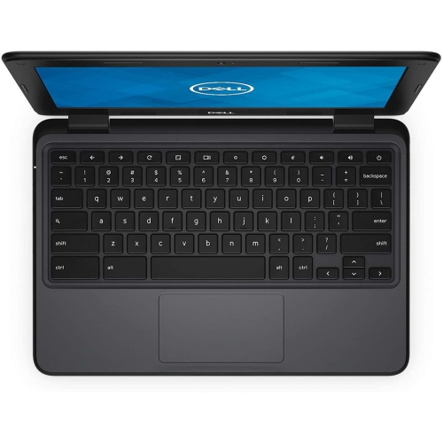 Dell Chromebook 5190 2-in-1 - Intel Celeron N3350 - 4GB DDR4 - 32GB eMMC - Chrome OS - Black by DELL - Refurbished condition - Image 5