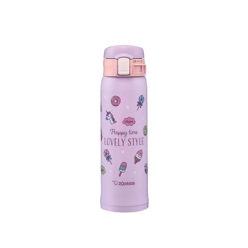Zojirushi 16oz Cute Design Stainless Mug for girls SM-SG48 Sweets Purple